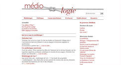 Desktop Screenshot of mediologie.org
